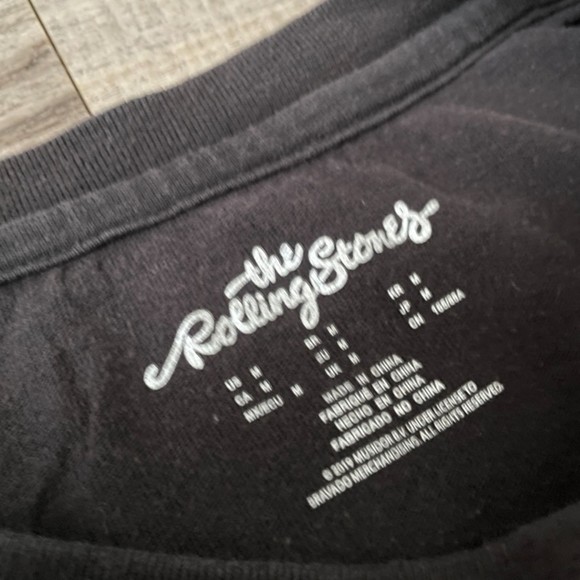 The Rolling Stones 1978 Tour Graphic T-Shirt Size Medium - Picture 2 of 3